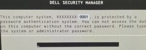 Dell bios password reset service tag 0001 by dump