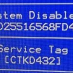 Dell bios password system disable 16 hex